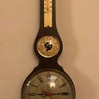 Orologio igrometro barometro da parete
