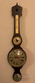 Orologio igrometro barometro da parete