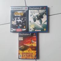 Kit 3 giochi playstation 2 