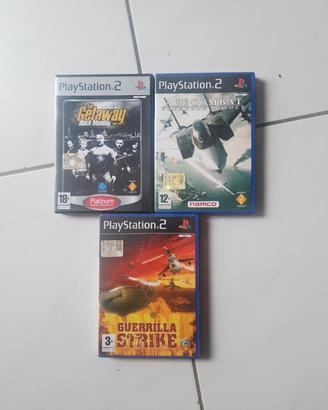 Kit 3 giochi playstation 2 