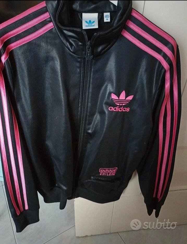 Giacca shop pelle adidas