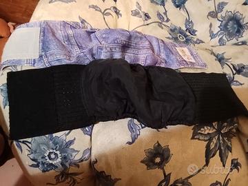 Set di due pannolini per cani maschi S