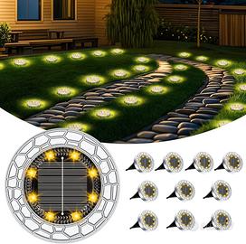 FIFlying 10 Luci Solari Giardino 8 LED Classe G