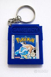 Portachiavi ispirato a game boy pokemon blu