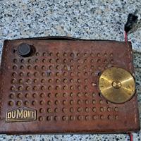 radio vintage Dumont anni 50