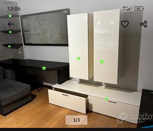 Arredamento Sala più scrivania camera 