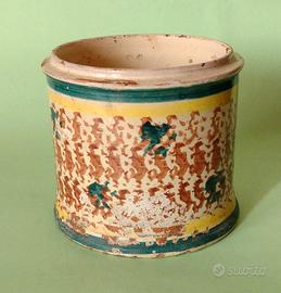 Vaso Contenitore Ceramica Siciliana - anni 50