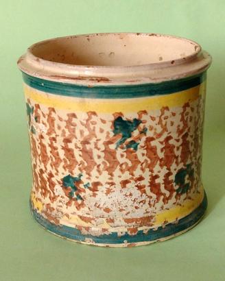 Vaso Contenitore Ceramica Siciliana - anni 50