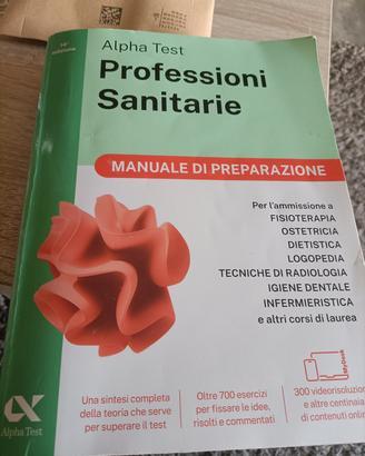 professioni sanitarie manualie e test alpha test