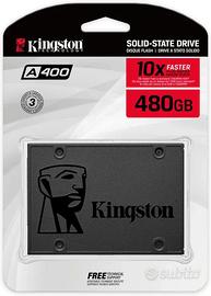SSD Kingston A400 480GB Nuovo Sigillato