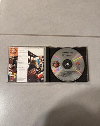 Cd Jovanotti 1992