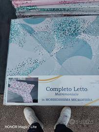 Completo letto lenzuola