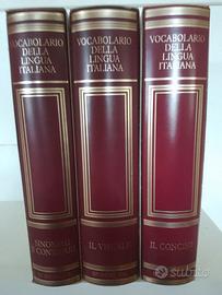 Treccani vocabolario volumi 3...