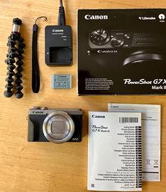 Fotocamera digitale Canon Powershot G7X Mark III