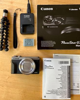 Fotocamera digitale Canon Powershot G7X Mark III
