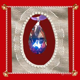 girocollo cristallo argento 