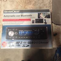 Autoradio con bluetooth marca silver crest