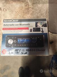 Autoradio con bluetooth marca silver crest