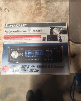 Autoradio con bluetooth marca silver crest
