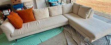 Divano con penisola usato 2 anni