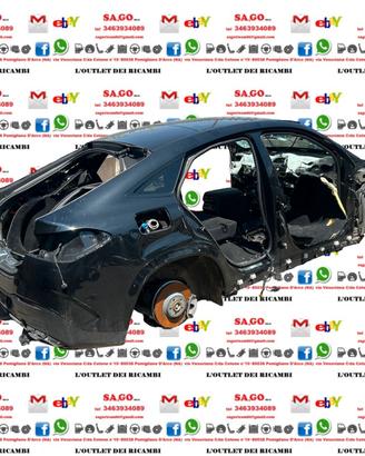 SCOCCA LATERALE, TETTO, PUNTE ,TAGLIATA MERCEDES G