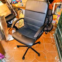 2 Sedie Renberget con ruote IKEA 