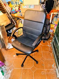 2 Sedie Renberget con ruote IKEA 