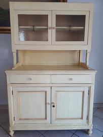Credenza con vetrina primi '900