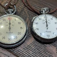 Coppia cronometri vintage funzionanti e revisionat