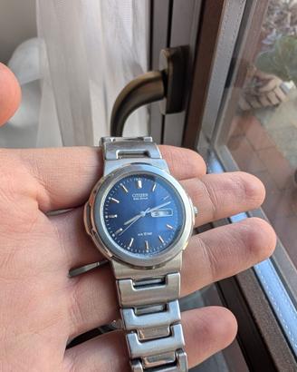 Orologio Citizen Eco-Drive Vintage JDM Stile Genta