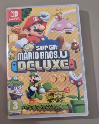 Nintendo new super Mario bros u deluxe