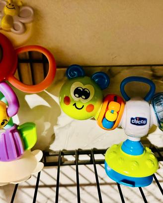 2 Sonaglini/Giochi Primi Mesi (CHICCO incluso)