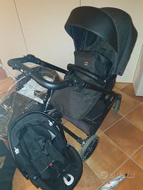 trio passeggino culla ovetto CAM techno in scatole