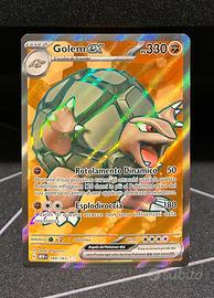 Golem ex MEW IT 189/165 carta Pokémon