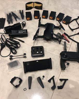 Mavic Air con 6 batterie, accessori e borse