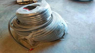 Tubo corrugato diametro 16mm prefilato