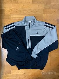 adidas | Felpa e Pantalone coordinato Grigio e Blu