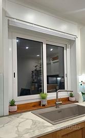 Tenda Plissettata Plissé Oscurante Bianco