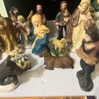 Statuine in gesso per il presepe