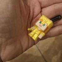 Kinder Joy Minecraft Steve in armatura diamante 