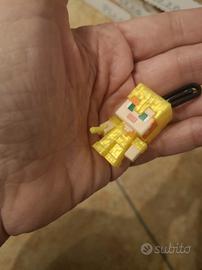 Kinder Joy Minecraft Steve in armatura diamante 