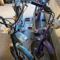 Due motorini ciao e garelli