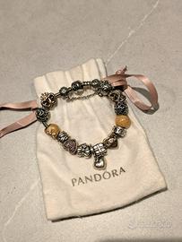 Bracciale Pandora completo di 15 charme