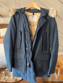 Parka woolrich blu da uomo taglia s
