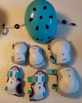 Casco e protezioni per bici, skate, monopattino