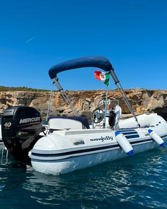 Gommone Nuova Jolly 5,5 metri + Motore + Carrello
