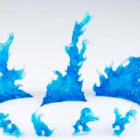 Dragon ball sh Effect Flame blu