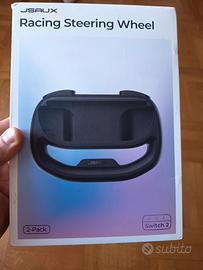 Set di due volanti da corsa per nintendo switch 2