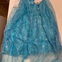 Costume carnevale Elsa 6 7 anni