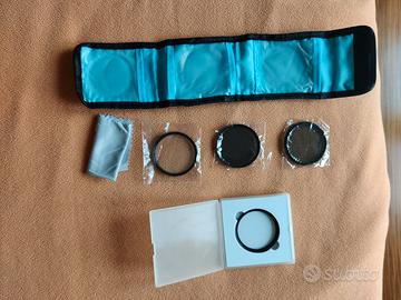 Set di 4 filtri: UV + ND4 + CPL